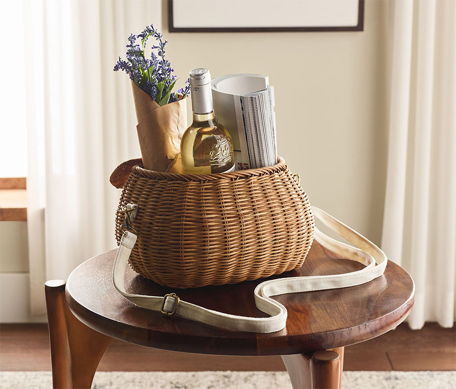 Rattan Picnic Basket