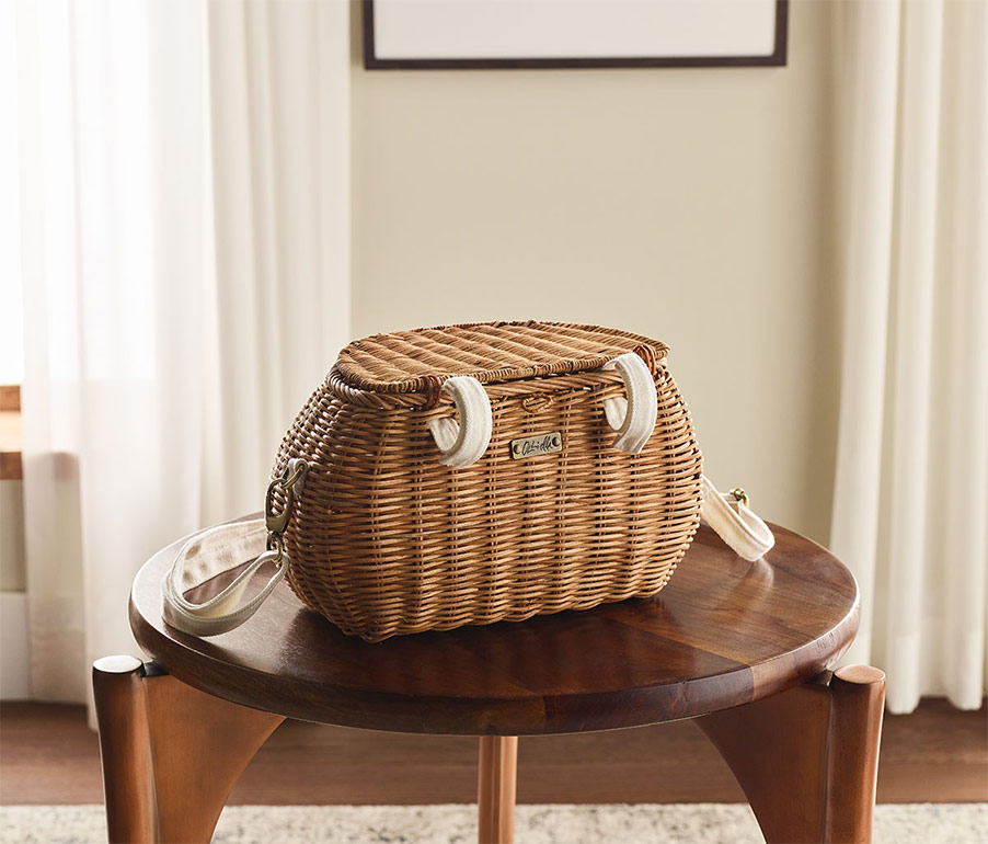 Rattan Picnic Basket